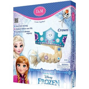 Revontuli Toys Oy Творчески комплект Revontuli Toys Oy - Направи си сам, корона на Елза (63835) - baby