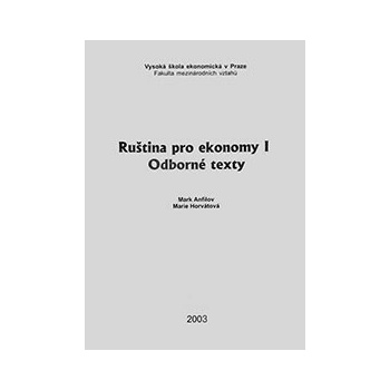 Ruština pro ekonomy I