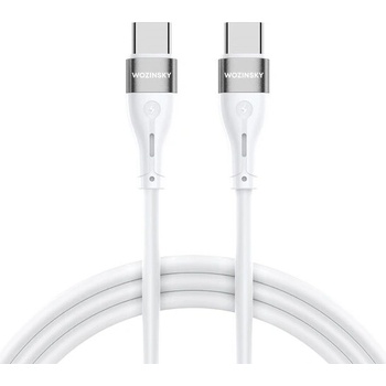 Wozinsky WSTCC2 USB-C / USB-C PD 65W, 2m, bílý