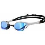 arena Cobra Ultra Swipe Mirror Unisex Race Swimming Goggles for Adults, Diving Goggles with Curved Mirror Lenses, Anti-Fog, UV Protection, 5 Interchangeable Nose Bridges - 002507-600-NS