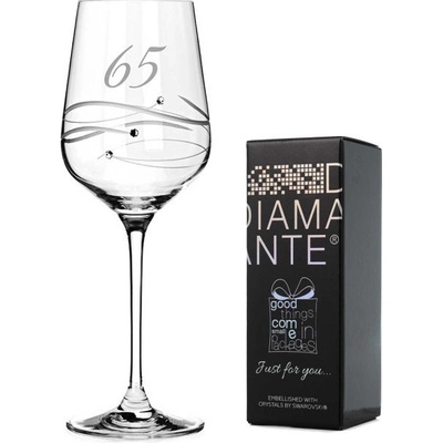 Diamante výroční sklenice na víno 450 ml