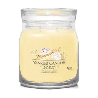 Yankee Candle Vanilla Cupcake типична свещ средна 368 гр