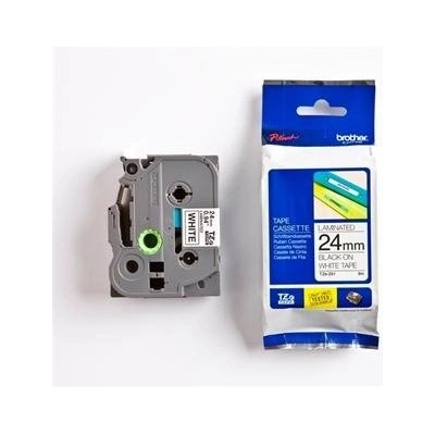 páska BROTHER TZ251 čierne písmo, biela páska Tape (24mm) (TZE251)
