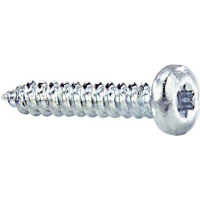 839579 skrutka do plechu 3.5 mm 9.5 mm T profil DIN 7981 ocel pozinkované 100 ks