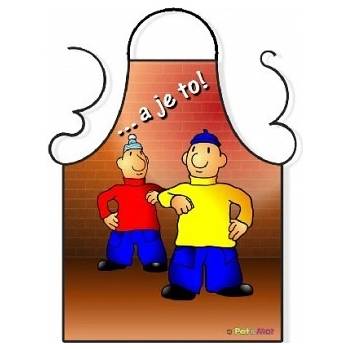 Divja Zástěra Pat a Mat