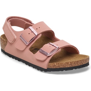 Birkenstock Детски сандали Birkenstock Kid's Milano AS Birkibuc Sandals - Pink Clay - размер 28 (702-4250-0115)