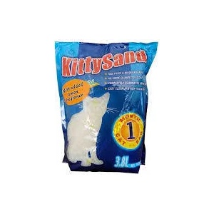 Kitty Sand силиконова котешка тоалетна / 3 аромата / 3.8 литра