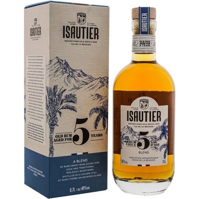 Isautier Vieux Rhum 5y 40% 0,7 l (karton)