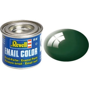 Revell Емайлна боя, Revell, Email Color, Морско зелено гланц, 14 мл (R32162)