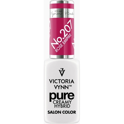 VICTORIA VYNN Hybridní gel lak PURE CREAMY HYBRID 207 Rose Empire 8 ml