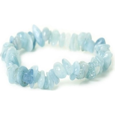 Prosperk náramek z minerálů sekaný Akvamarin S1185