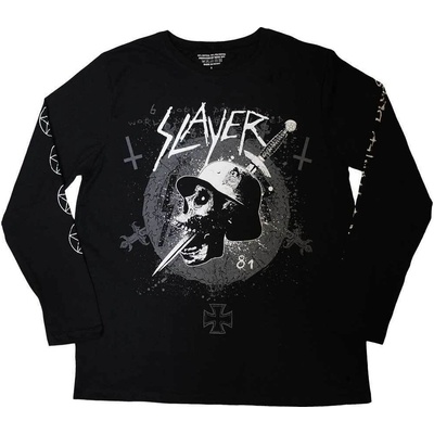 Slayer Dagger Skull (Sleeve Print) Black M Риза (SLAYLST27MB02)