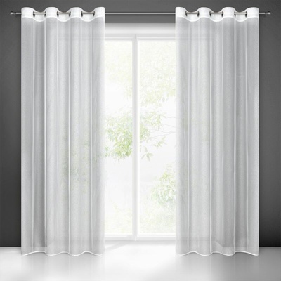 ZÁCLONA TAMINA 140X250 CM BIELA