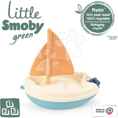 Smoby Plachetnice z cukrové třtiny rostliny Bio Sugar Cane Sailing Boat