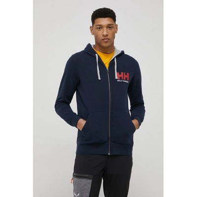 Helly Hansen суичър с цип мъжки от памук (34163)