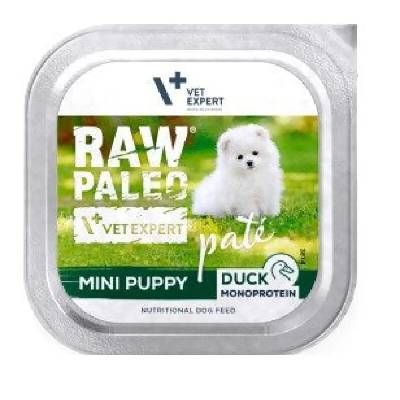 RAW PALEO Pâte Mini Puppy Duck - мокра храна за кучета - 150гр (5902414212695)
