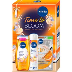Nivea Time to Bloom подаръчен комплект за тяло и лице
