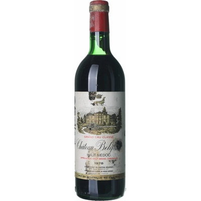 Château Belgrave Haut-Médoc Grand Cru suché červené 1978 0,75 l (holá láhev)