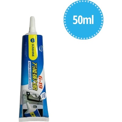Sunshine G-19 - Univerzálne Lepidlo 50 ml Biele