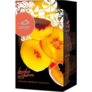 Santée čaj Broskev Guarana 20 x 2,5 g