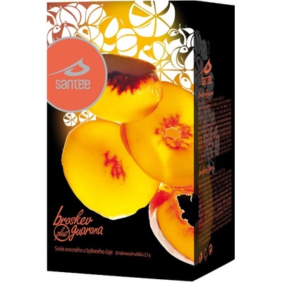 Santée čaj Broskev Guarana 20 x 2,5 g