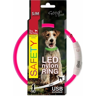 Dog Fantasy LED obojok pre psy