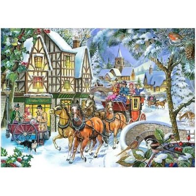 The House of Puzzles Snow Coach XXL 500 dílků