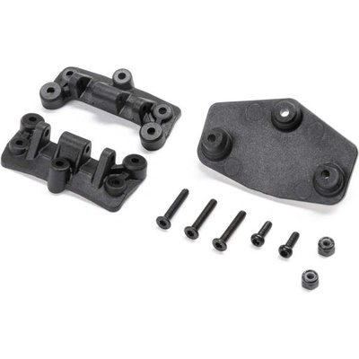 Losi Лоси държач на окачване 4-точков, сервоплоча: Mini LMT