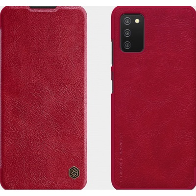 Nillkin Калъф Nillkin - Qin Book, Galaxy A03s, червен (6902048222229)