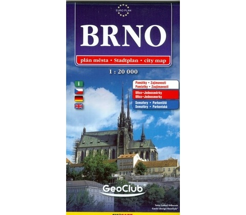 Mapa Brno