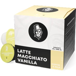 Kaffekapslen | Ванилово Latte Macchiato - 16 капсули за Dolce Gusto