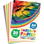  Цветна хартия Junior A4 20 л. 80 g/m2 10 цвята (A4 20)