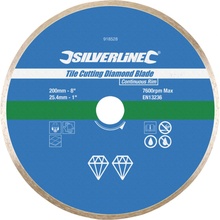 Kotouč diamantový řezný 200 × 25,4 × 2,4 mm Silverline 918528