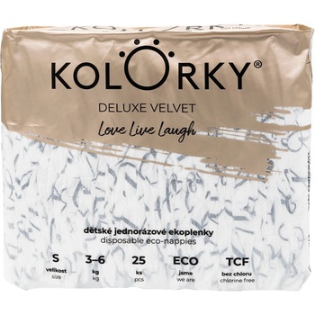 Kolorky Deluxe Velvet 1 25 ks