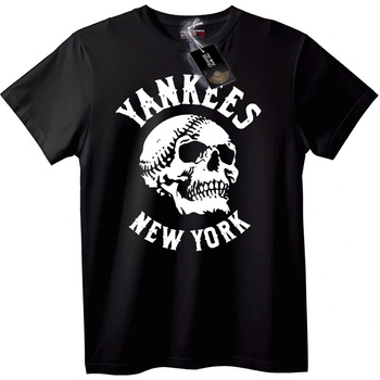 NOONEBRAND Тениска Yankees Нюйоркски Череп - M, White