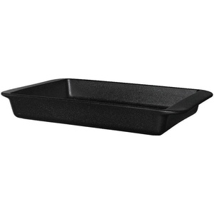 Maku Kitchen Life Черна керамична тава maku robuste с капак - 42.5 х 26.5 см (tb maku 648928)
