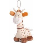 Amek toys Плюшена бебешка играчка жирафче 23 см - igrachko