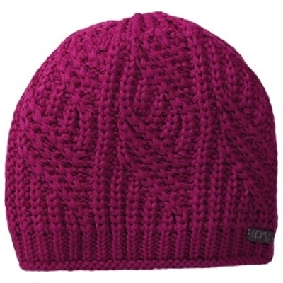 Pletex pletená čepice s fleecovou podšívkou L493 Fuchsiová