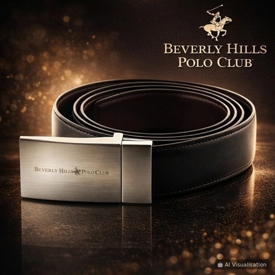 BHPC pánský kožený opasek Beverly Hills Polo Club RS0401