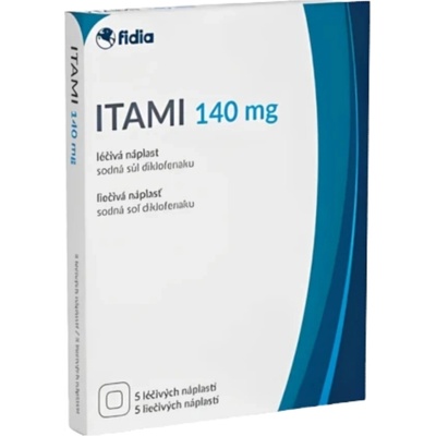 ITAMI 140 mg Liečivá náplasť 5 ks