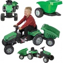 WOOPIE šliapací traktor Farmer GoTrac MAXI s prívesom tiché kolesá