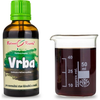 Vŕba biela kvapky tinktúra 50 ml