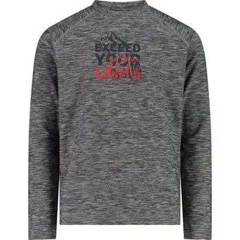 CMP Детска спортна тениска CMP Kid's Jersey T-Shirt L/S Longsleeve - Grey Melange - размер 98 (EU) (704-4392-0611)