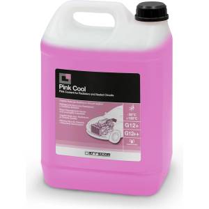 ERRECOM Pink Cool, concentrated pink radiator fluid, G12+ G12++ antifreeze, with SI-Oat inhibitor package 100% silylated, ready to use, 5 liters - TR1266. P. 01. EC (TR1266.P.01.EC)