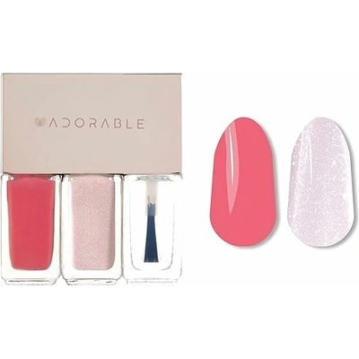 Vegan slupovací lak na nehty - Pluchke Adorable Non-Toxic Vegan Nail Polish No.28