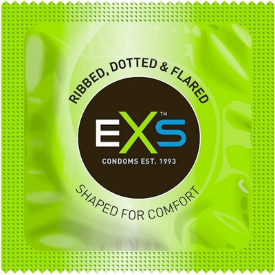 EXS 3in1 Ribbed, Dotted and Flared 1 ks