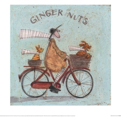 Umelecká tlač Sam Toft - Ginger Nuts, 40 × 40 cm
