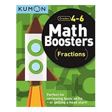 Math Boosters: Fractions Kumon Kumon Publishing North AmericaPaperback