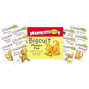 Biscuit 12-Book Phonics Fun! (ISBN: 9780061432040)