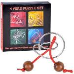 Jokomisiada 4 curly metal puzzle ZA1132